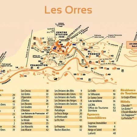 Résidence Les Ecrins Les Orres Exterior foto